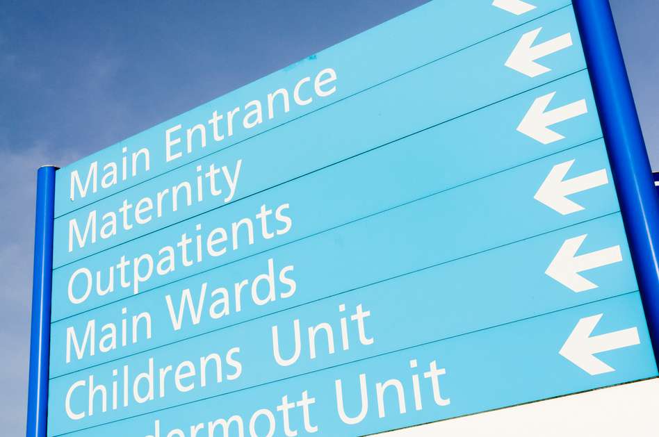 Claim for medical negligence | Tees Law - Hospital signage
