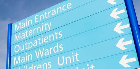Claim for medical negligence | Tees Law - Hospital signage