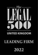 Picture of legal 500 top tier firm 2022