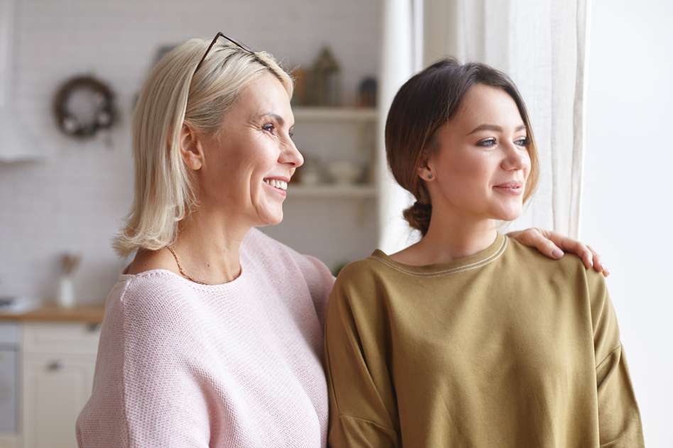 Mother and Teenage daughter