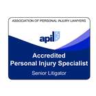 Acredited personal injury specialist logo
